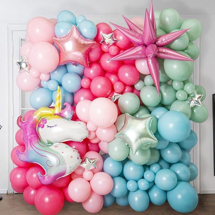 Unicorn Balon Duvarı Süsleme