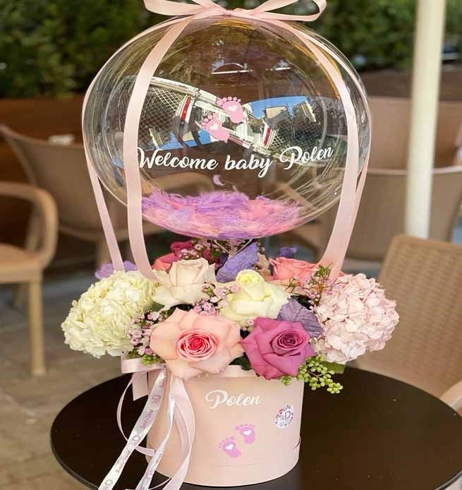 Welcome Baby Balon Kutusu