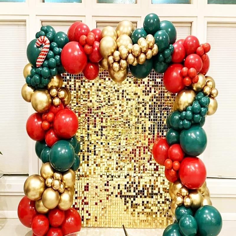 Yılbaşı Arka Planlı Balon Süsleme İstanbul
