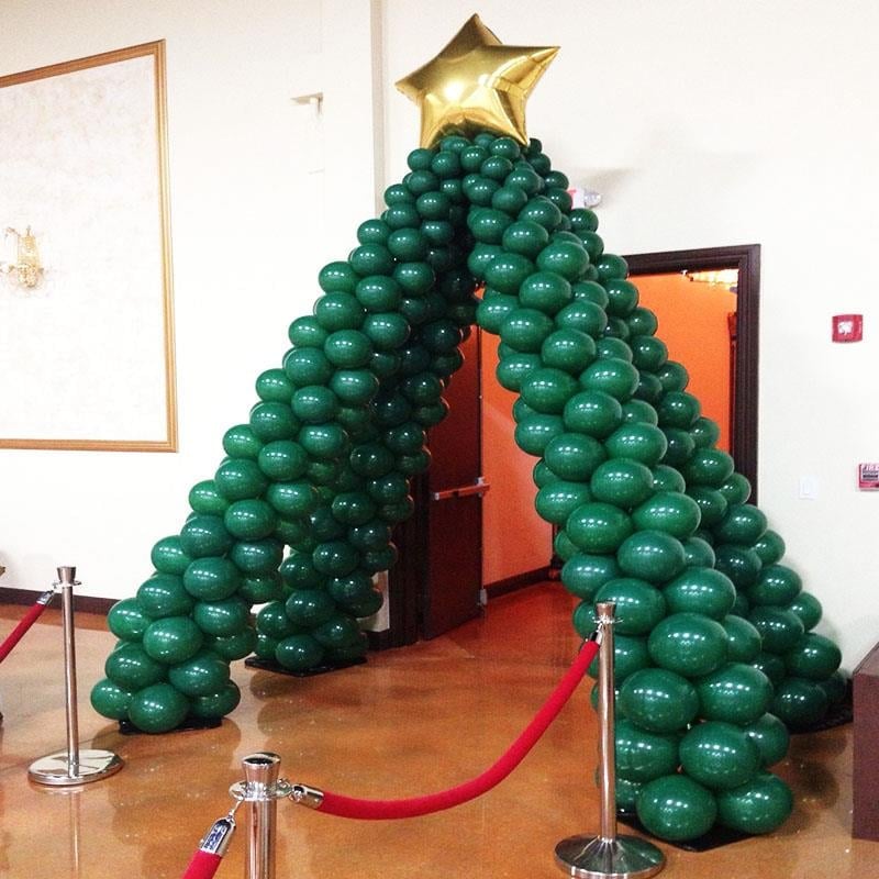 Yılbaşı Balon Ağacı Giriş Süsleme