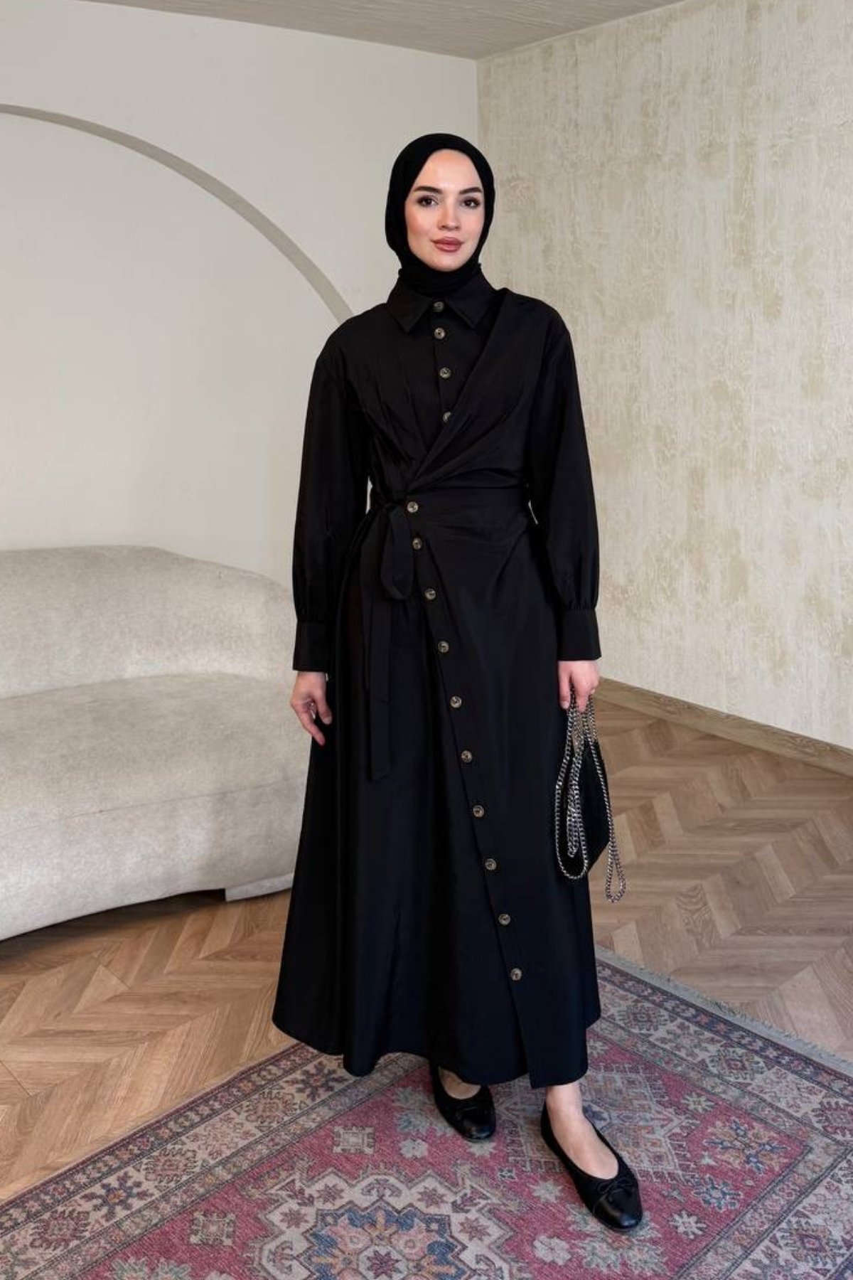 Alba Elbise - Siyah