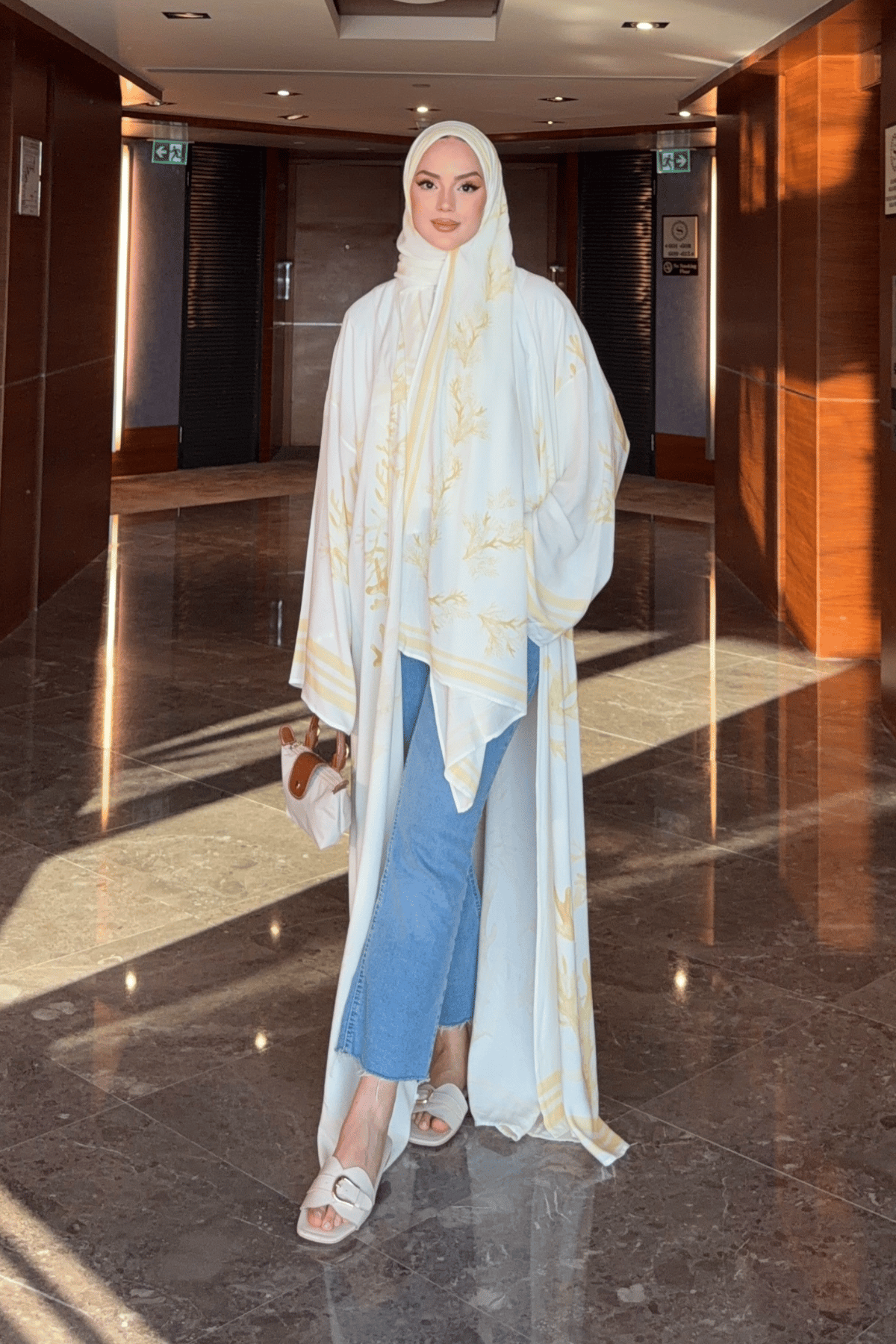 Anna Abaya - Sarı