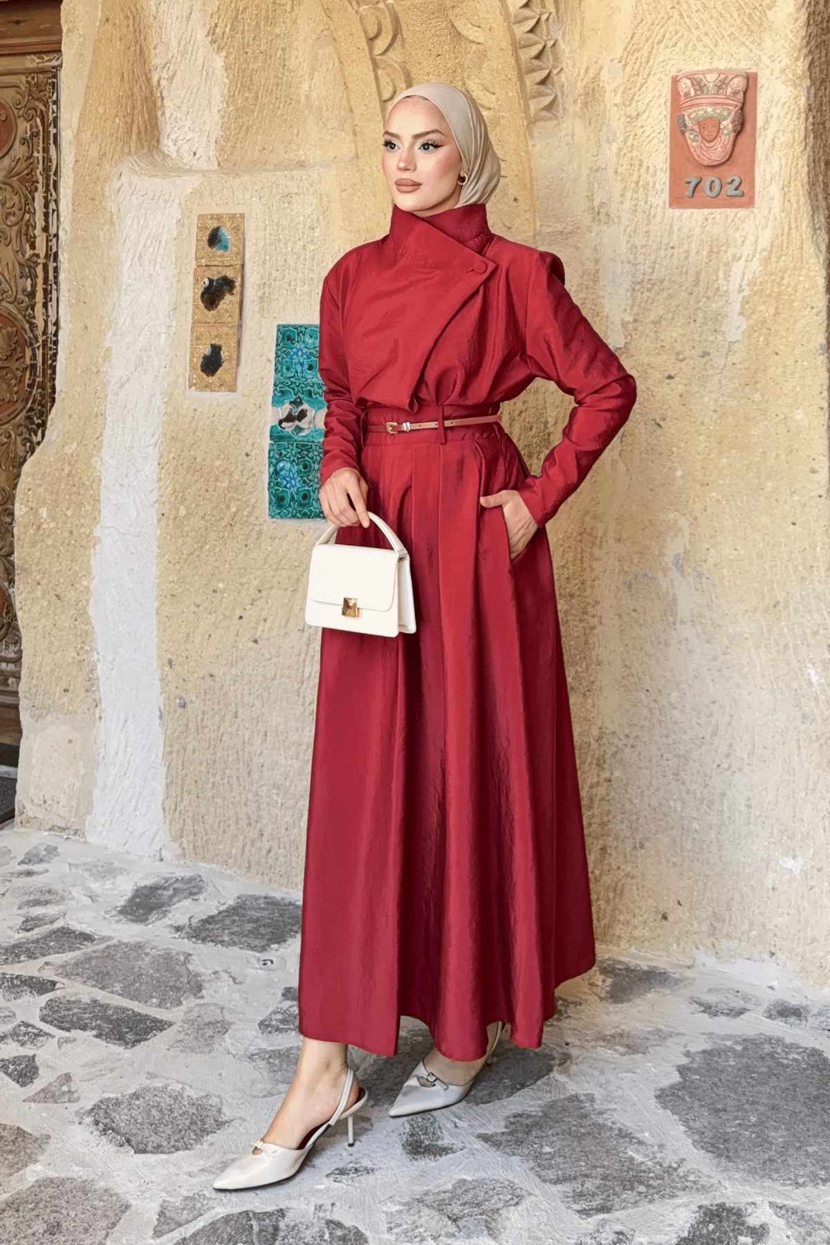Lara Takım - Bordo