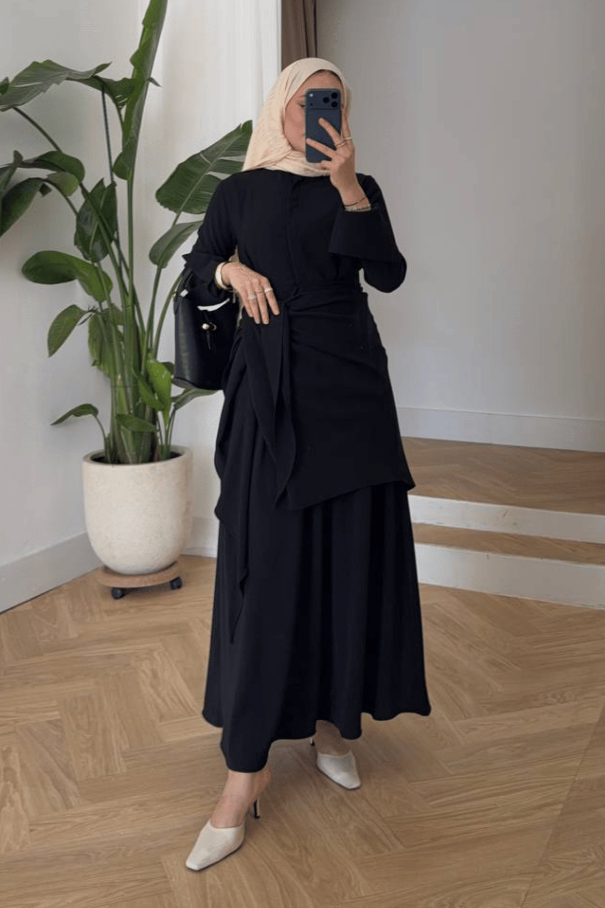 Mersa Elbise - Siyah