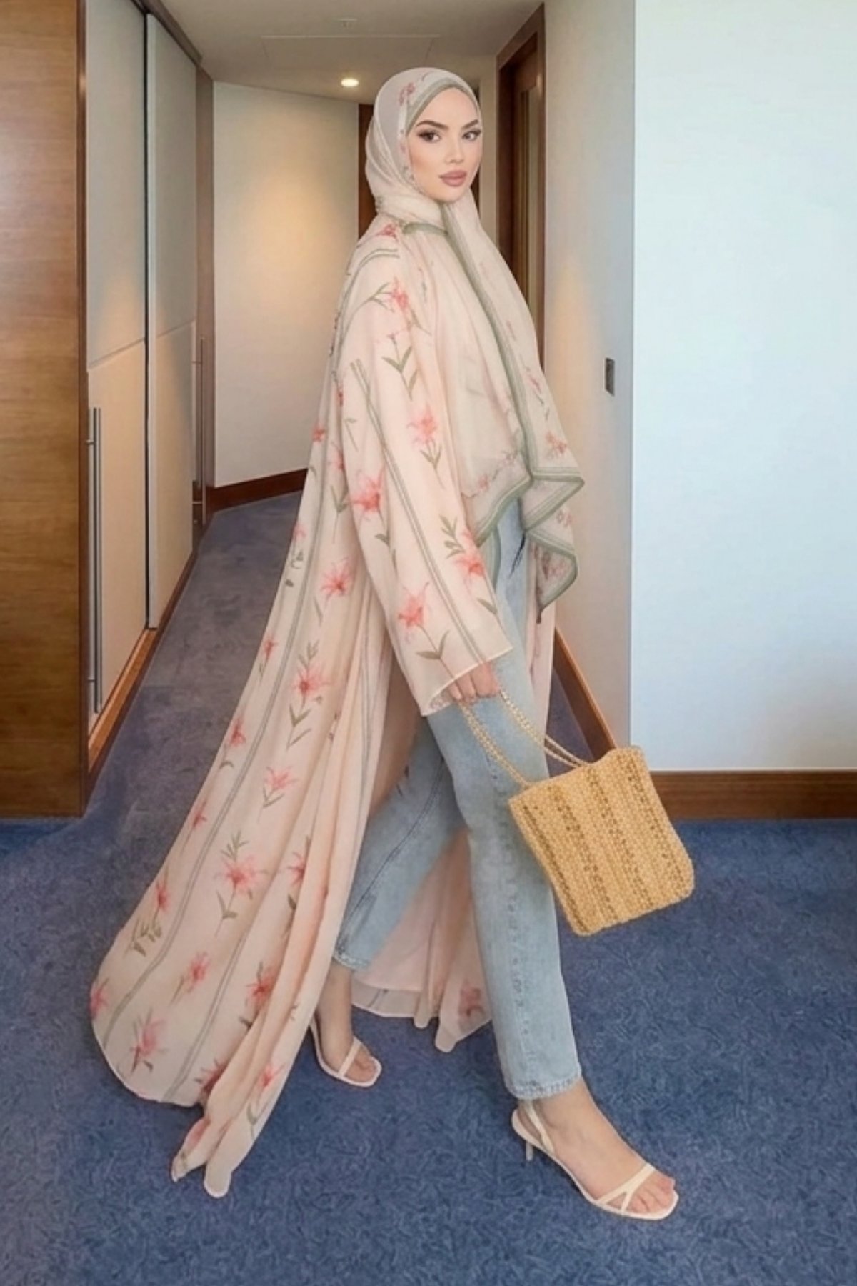 Zahra Abaya - Bej