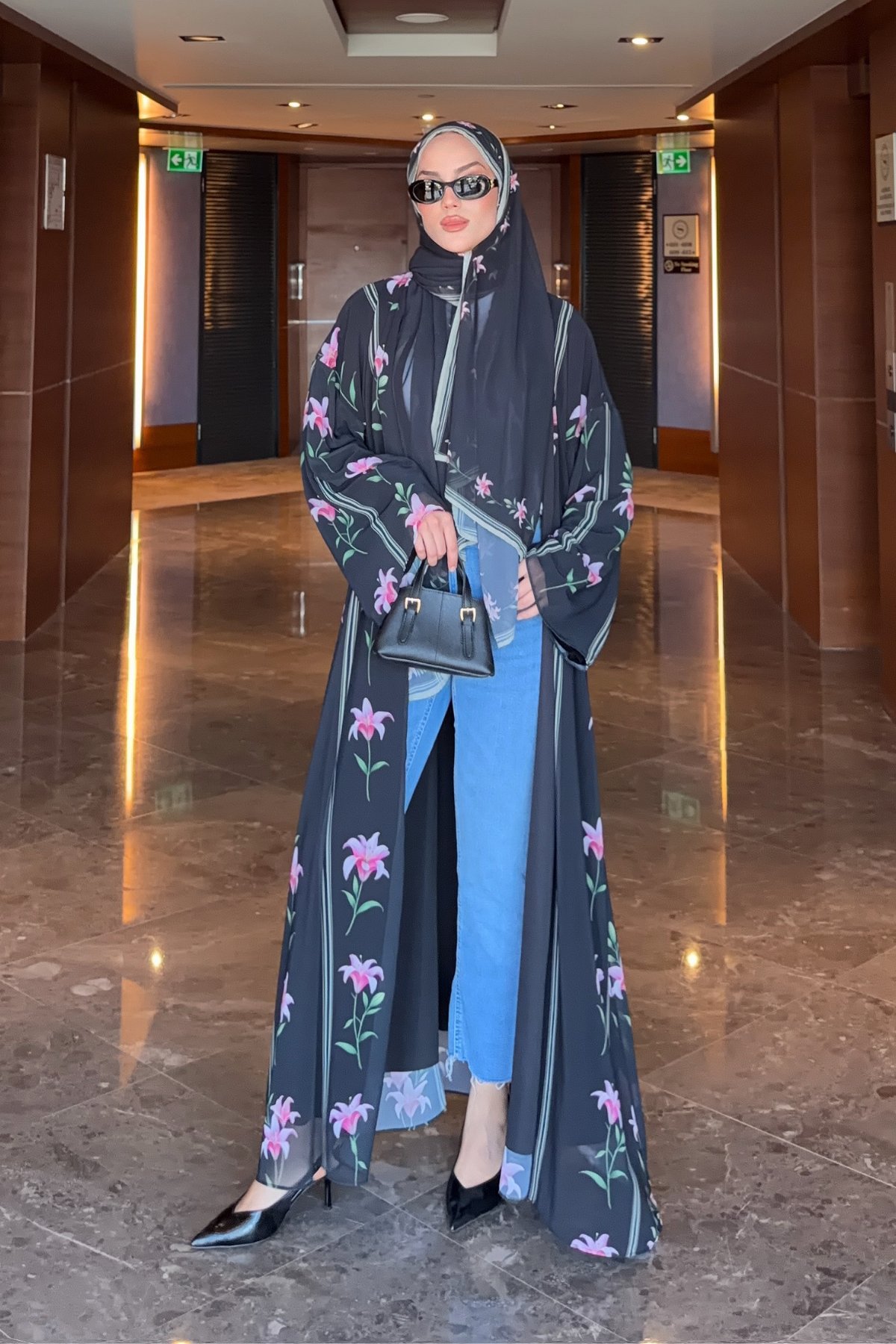 Zahra Abaya - Siyah
