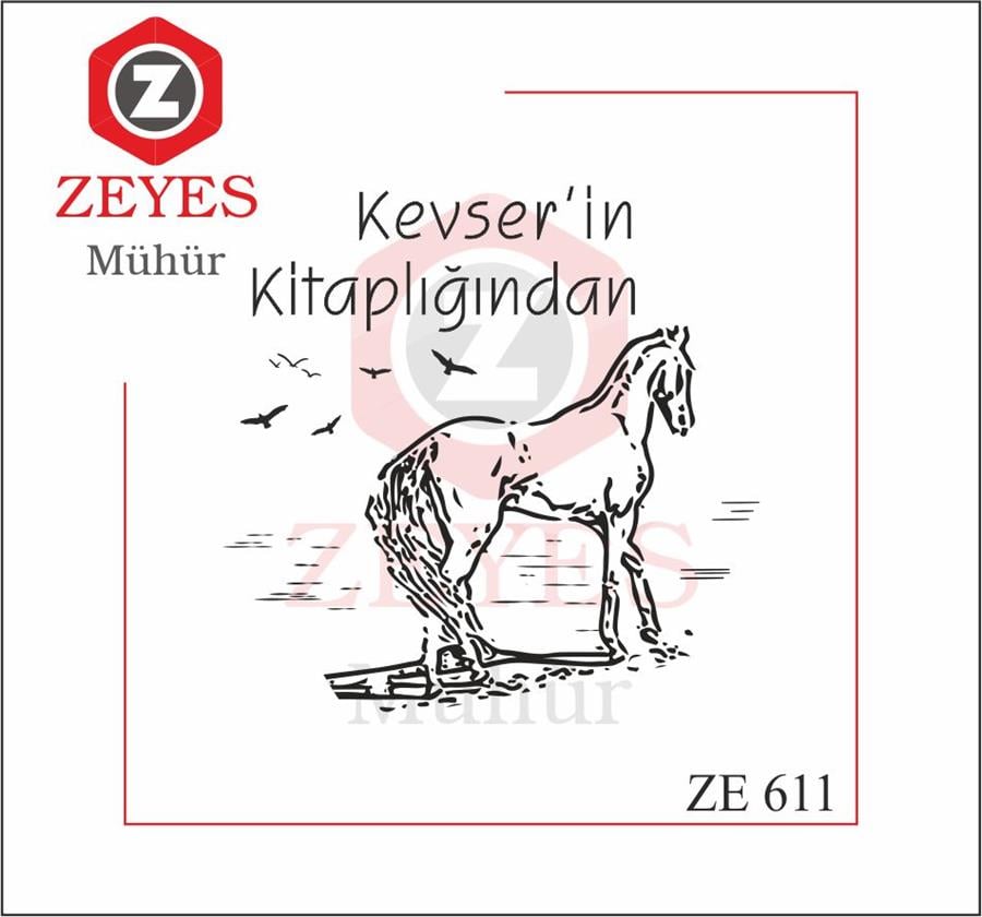  At Kitap Mührü   ZE 611