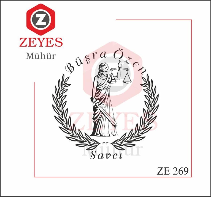 Adalet Savci Avukat Mührü ZE 269