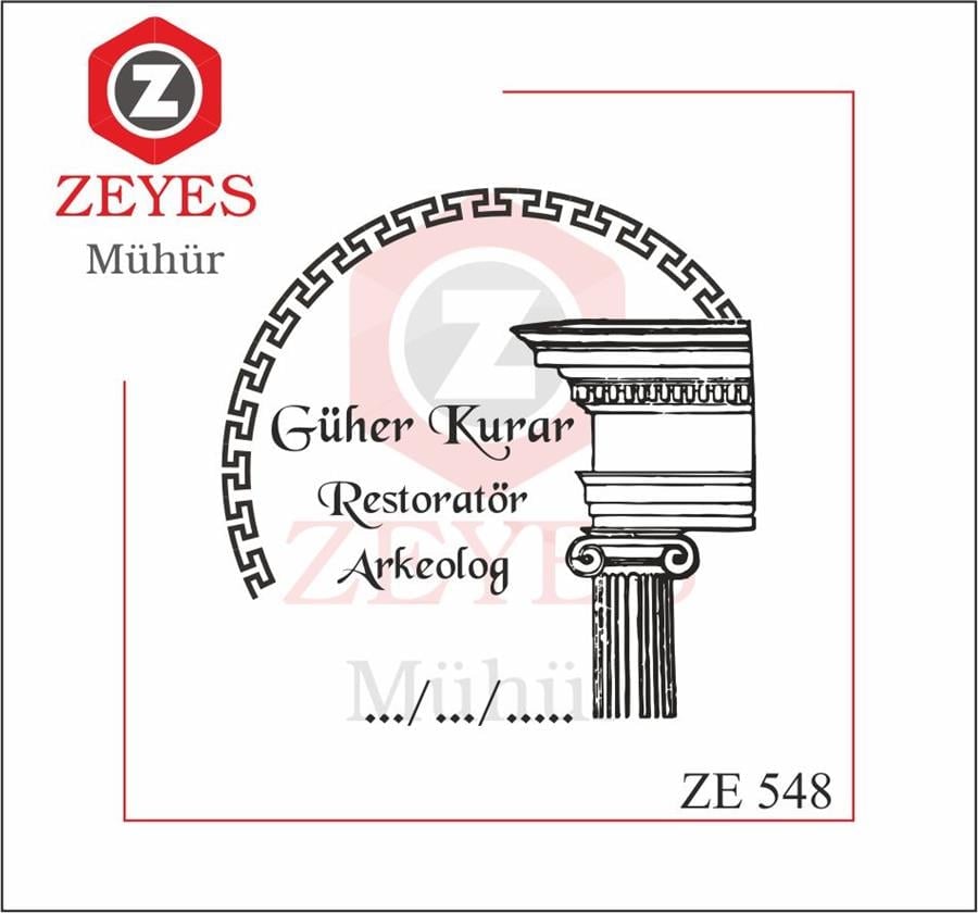 Arkeolog Mührü   ZE 548