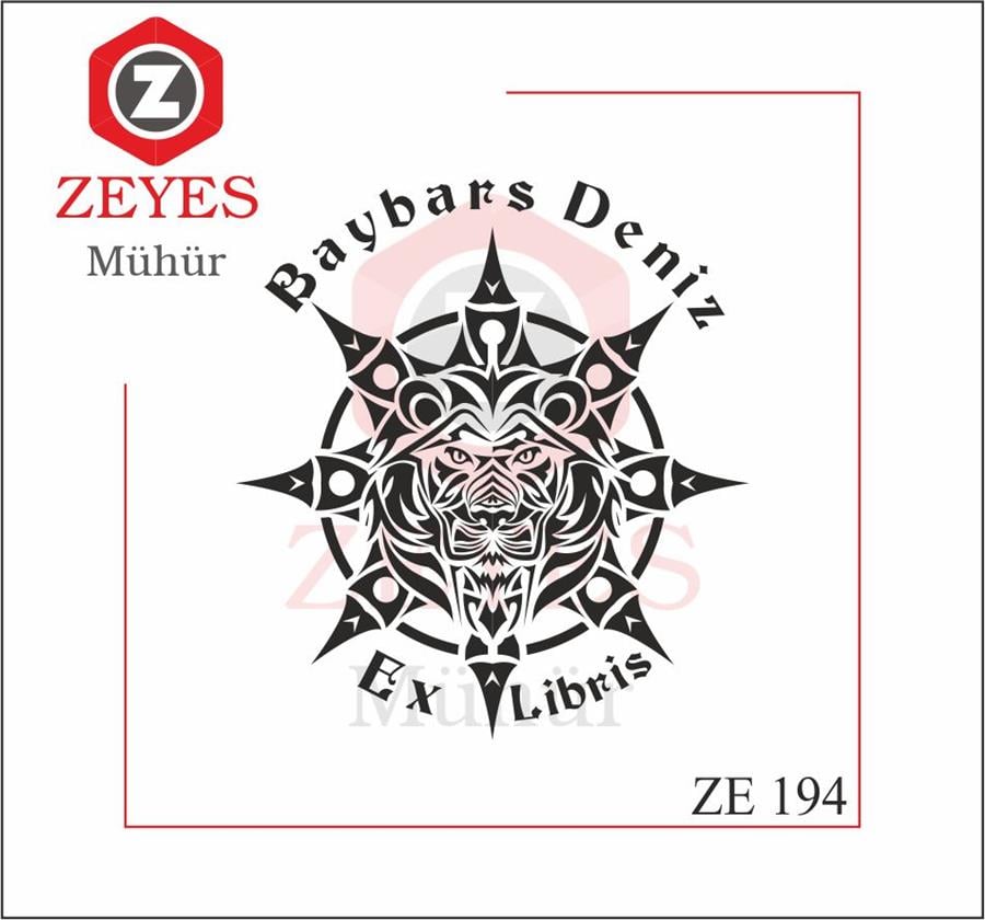 Aslan Yildiz  ExLibris- Kitap Mührü   ZE 194