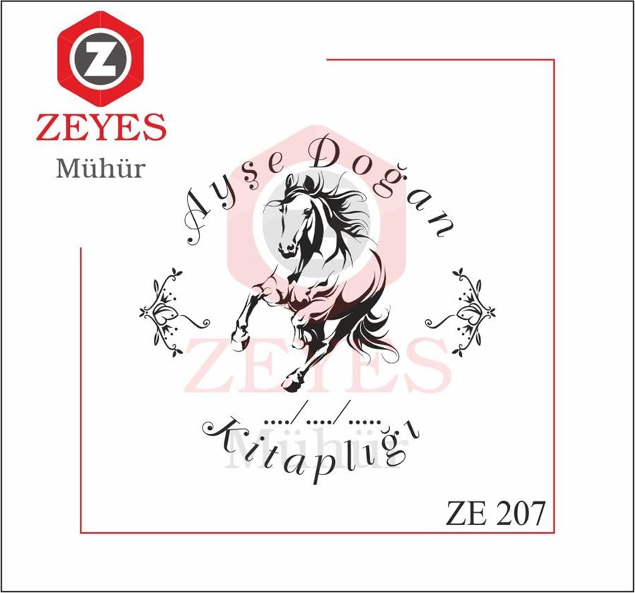 At Kitap Mührü  ZE 207