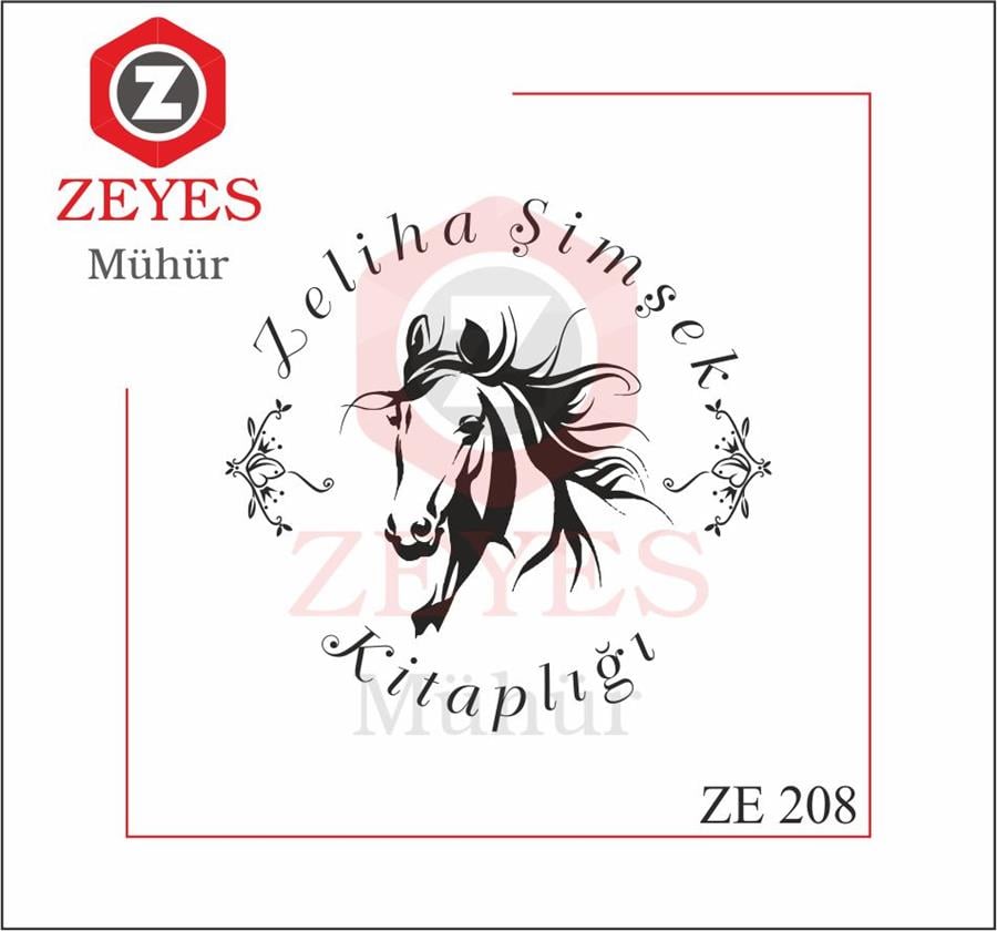 At Kitap Mührü  ZE 208