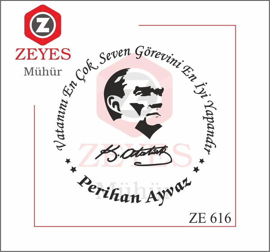 Atatürk Mührü   ZE 616