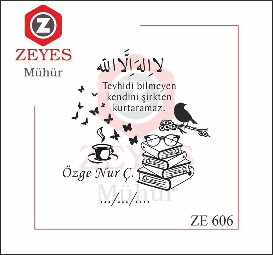 Daldaki Kuzgun  Kitap Mührü   ZE 606