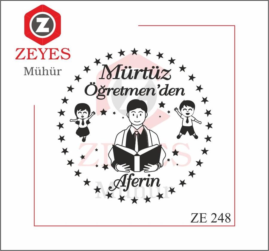 Erkek Ögretmen Mührü ZE 248