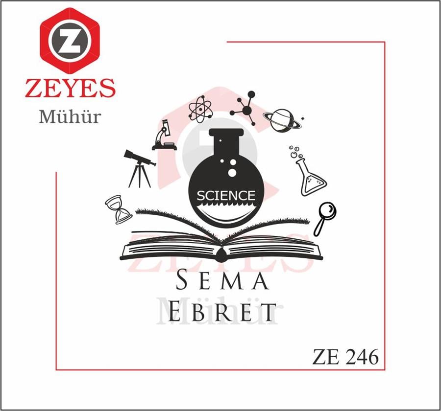Fen Bilgisi Ögretmeni Mührü ZE 246