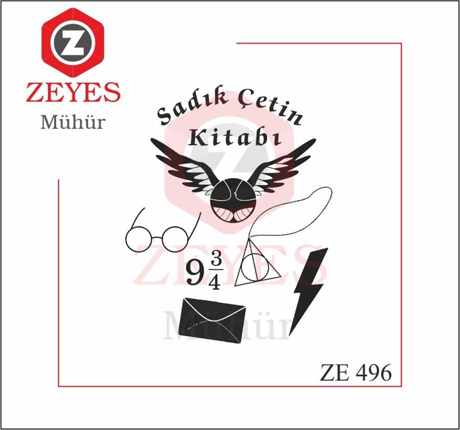 Harry Potter Kitap Mührü   ZE 496