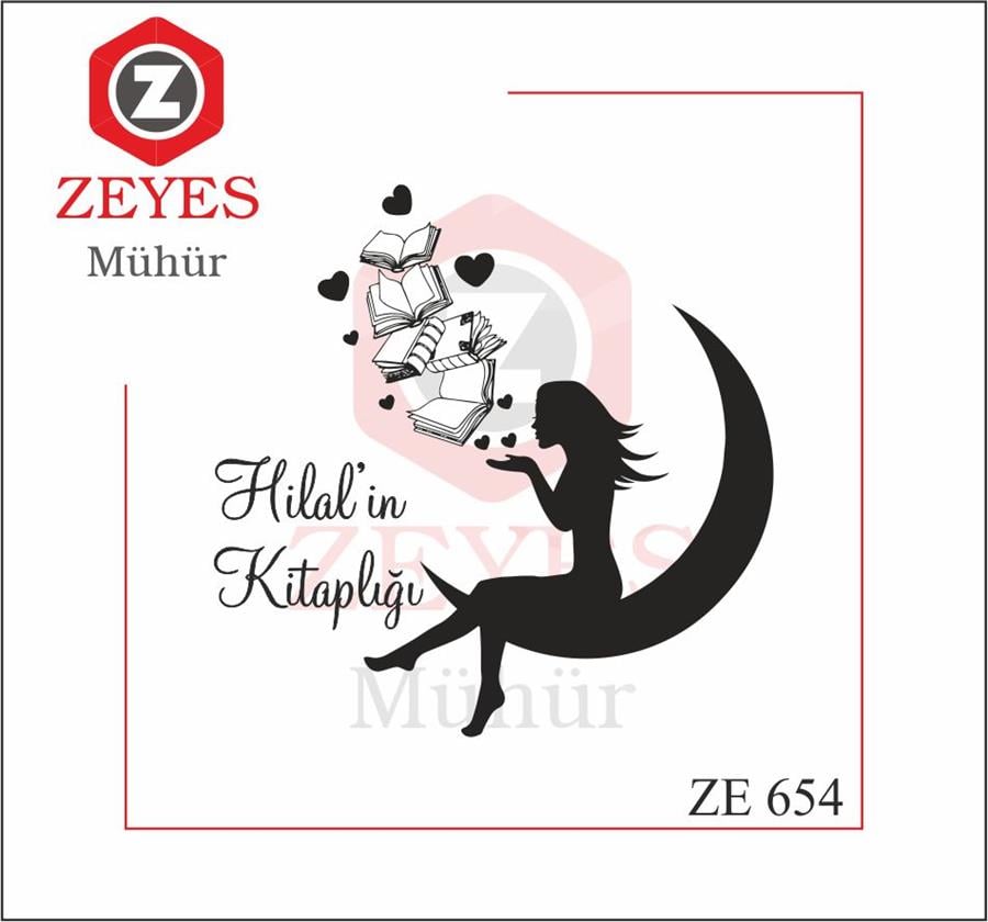 Hilal  Kitap Mührü  ZE 654
