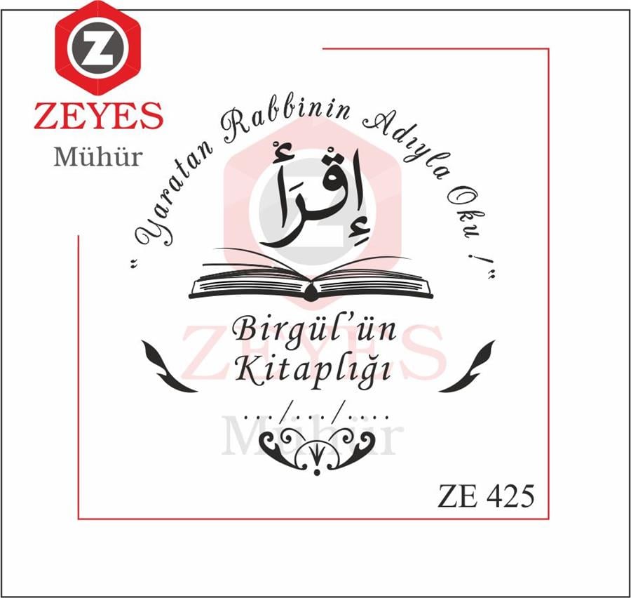 Ikra Kitap Mührü   ZE 425