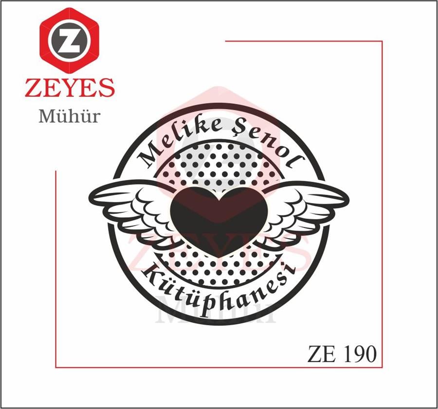 Kalp ve Kanat Kitap Mührü  ZE 190