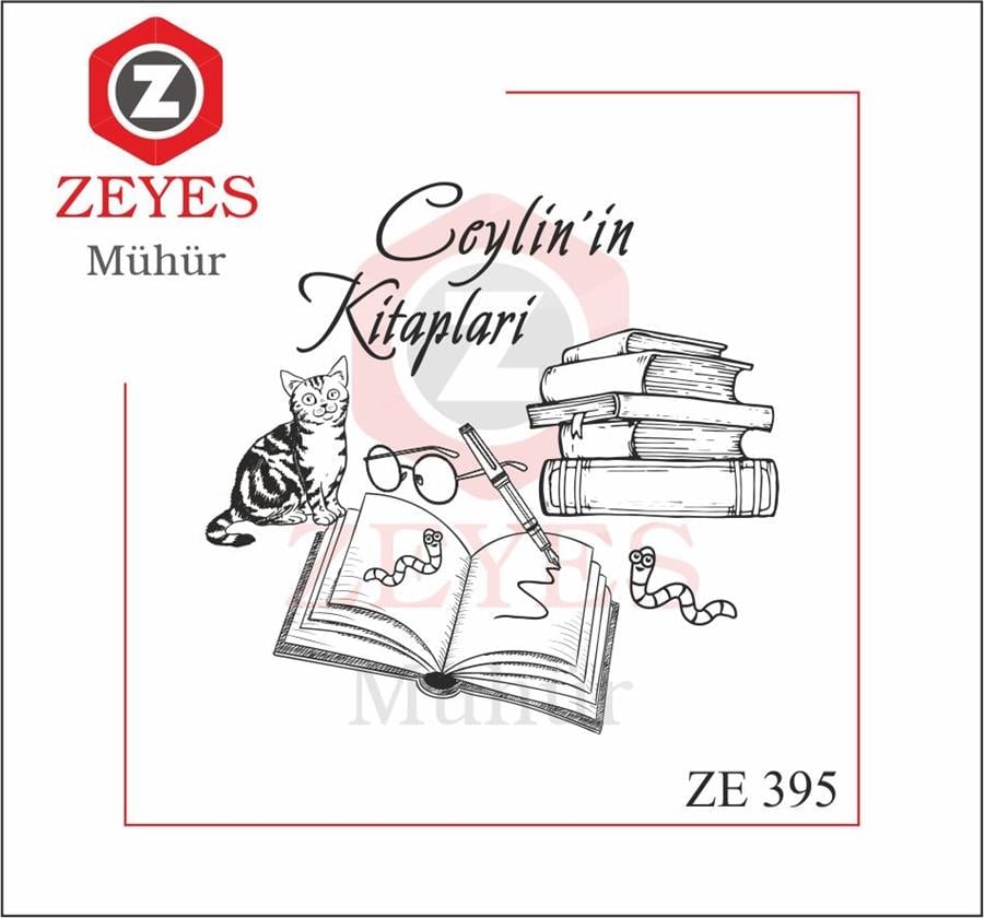 Kitap Kurdu ve Kitaplari Mührü  ZE 395