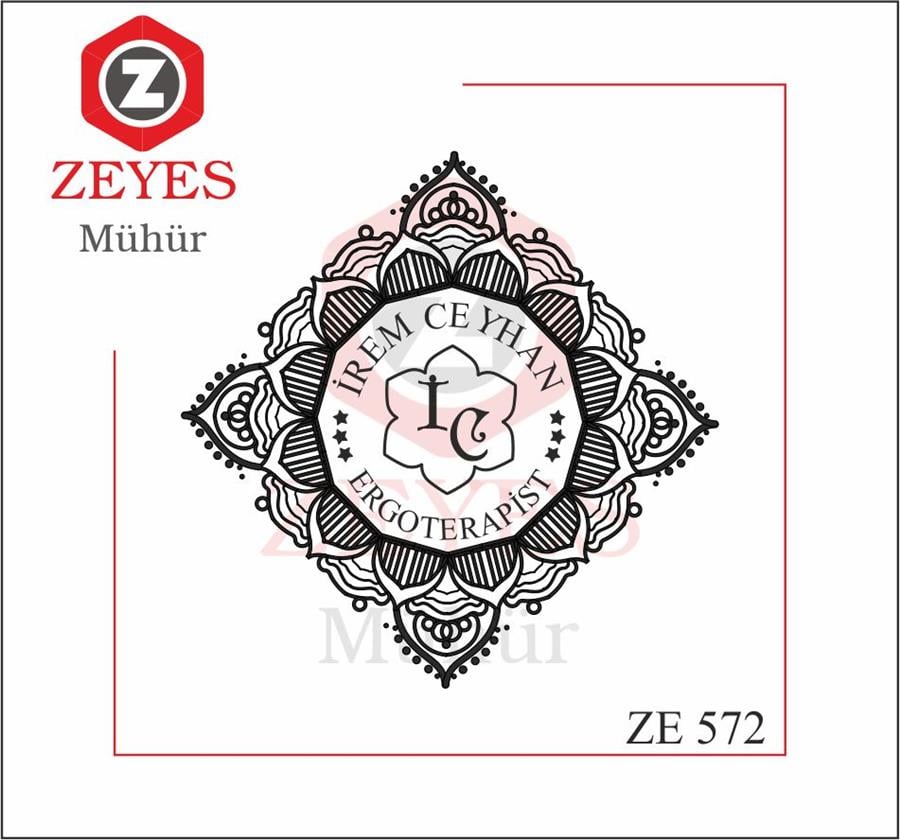 Mandala Desen  Mührü   ZE 572