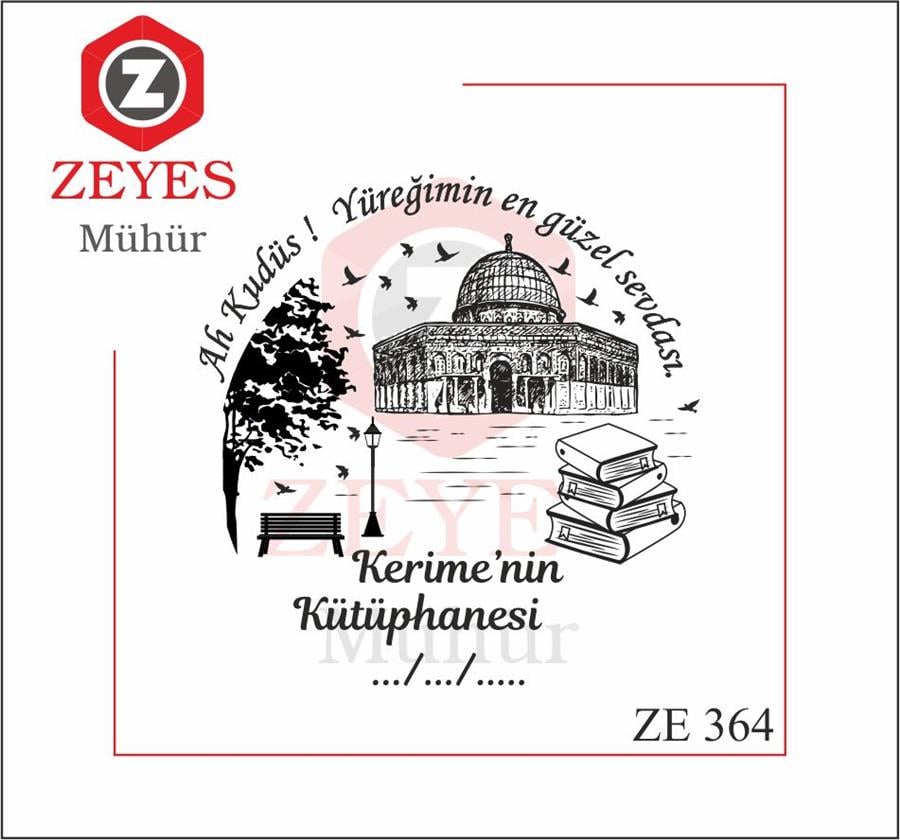Özgür Mescid-i Aksa  Kitap Mührü  ZE 364