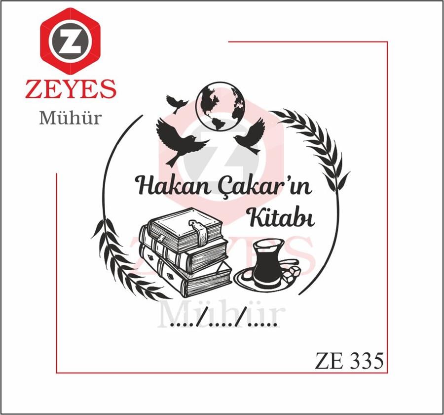 Uçan Kuslar -  Çay -  Kitap Mührü ZE 335