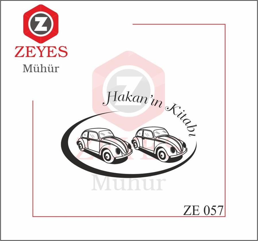 Vos Vos Ile Kitap Mührü  ZE 057