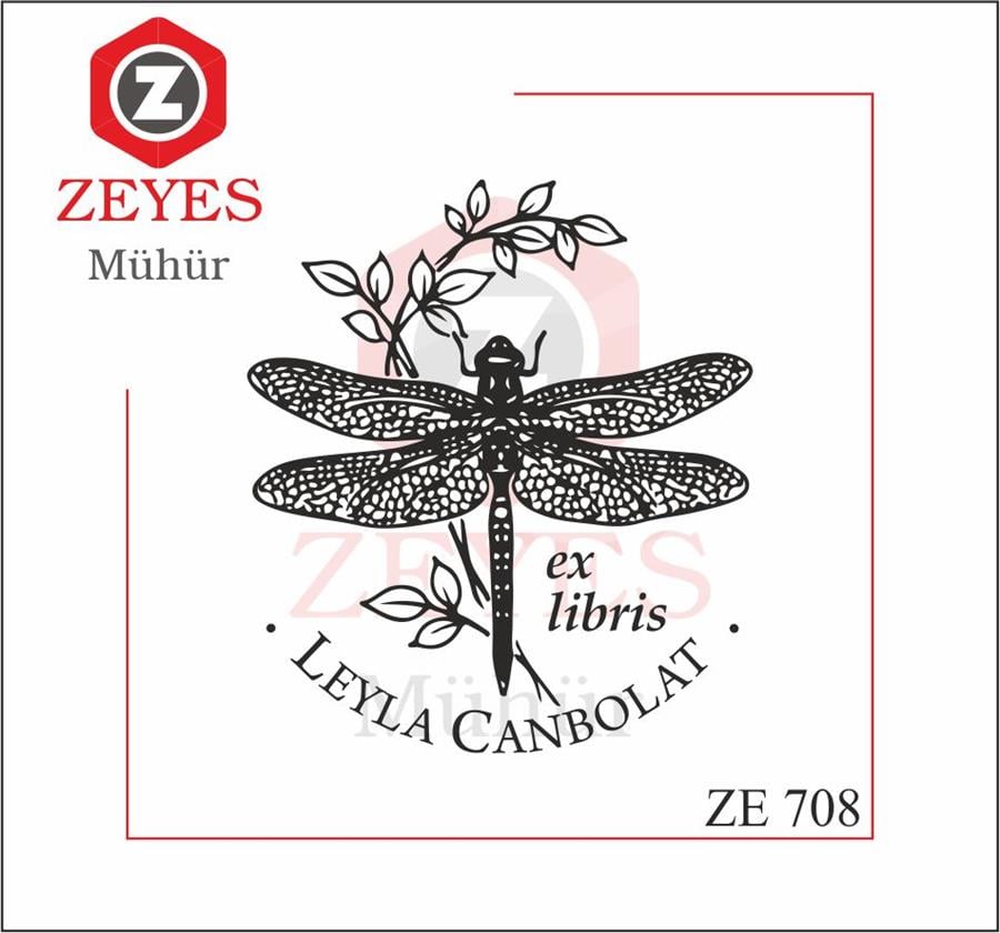 Yusufçuk  Kitap Mührü   ZE 708