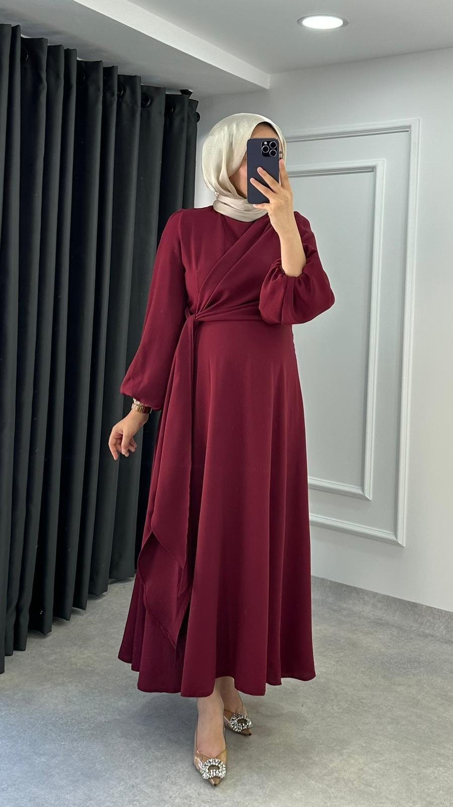 Nihal Elbise | Bordo