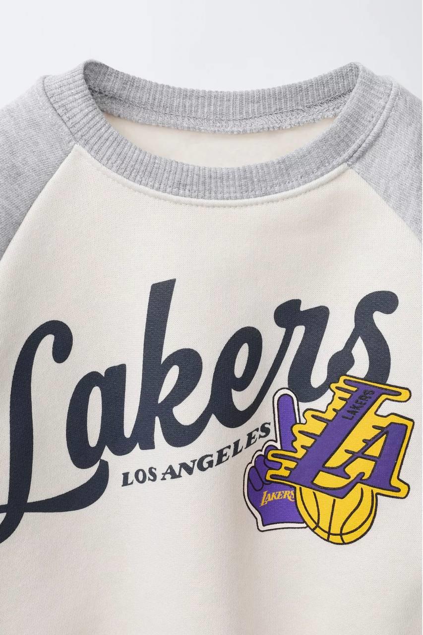 Erkek Çocuk Lakers Eşofman Takımı | NBA Lisanslı Sporcu Jogger Takım (3-12 Yaş)