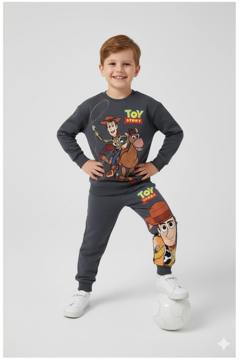 Erkek Çocuk Toy Story Karakter Baskılı Eşofman Takım