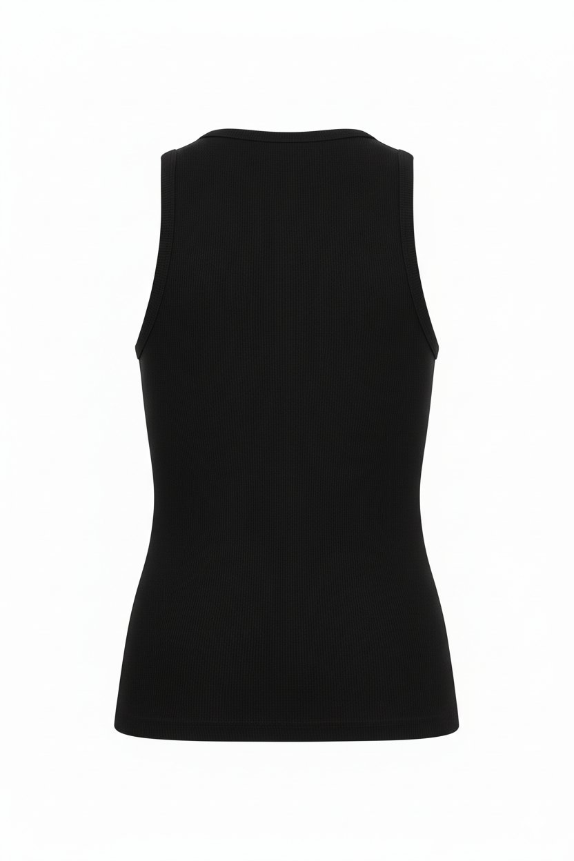 Kadın Kolsuz Siyah bluz (loewe)