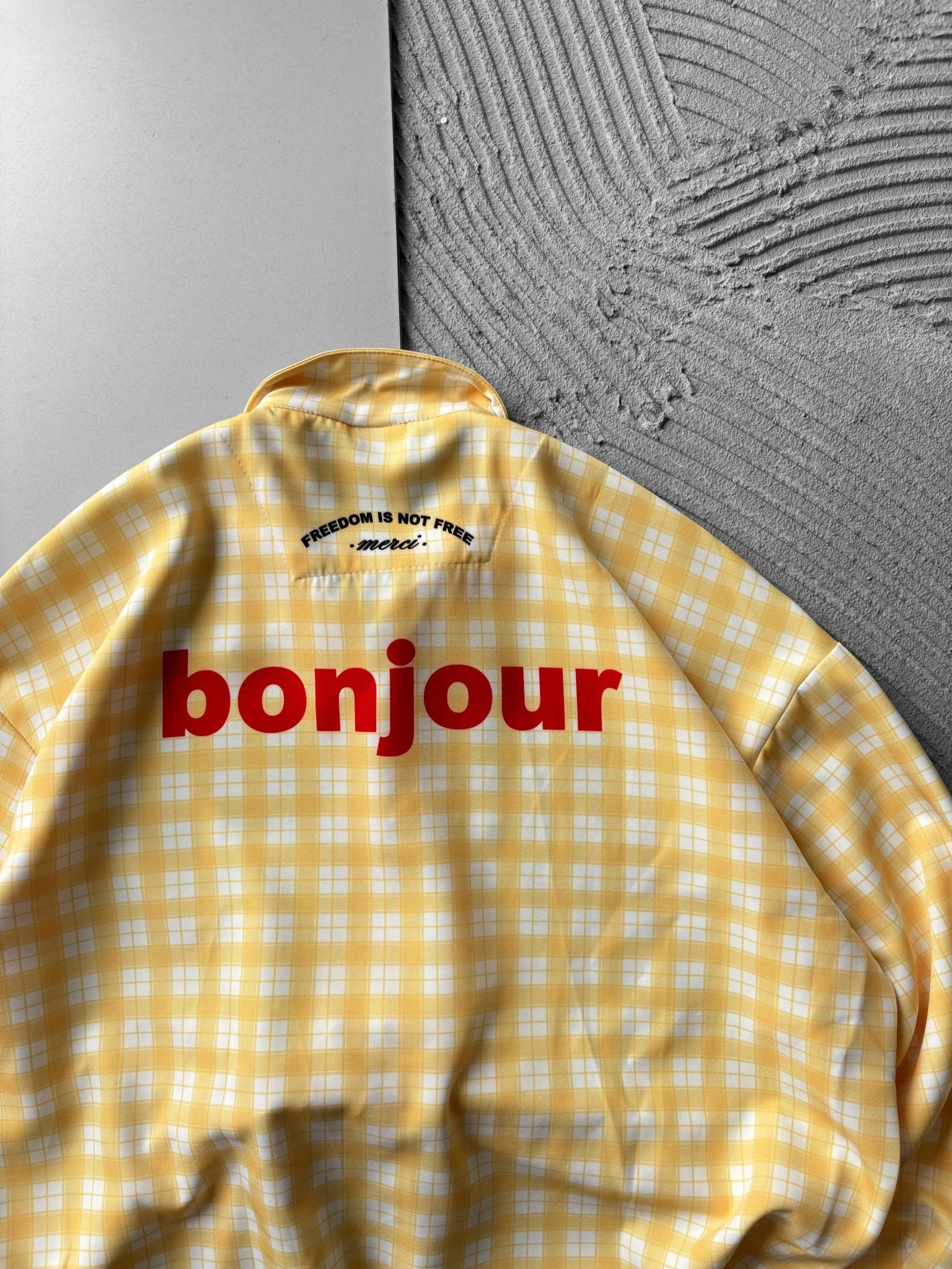 BONJOUR VINTAGE OVERSIZE GÖMLEK SARI