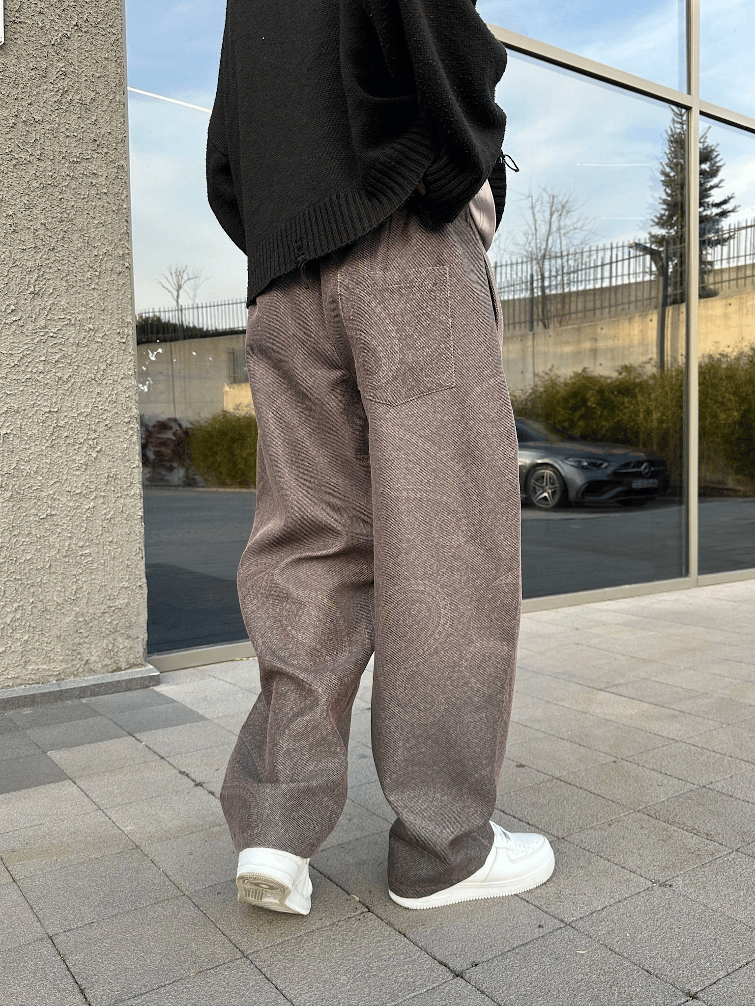 BYLONDON ŞAL DESEN BALON PANTOLON