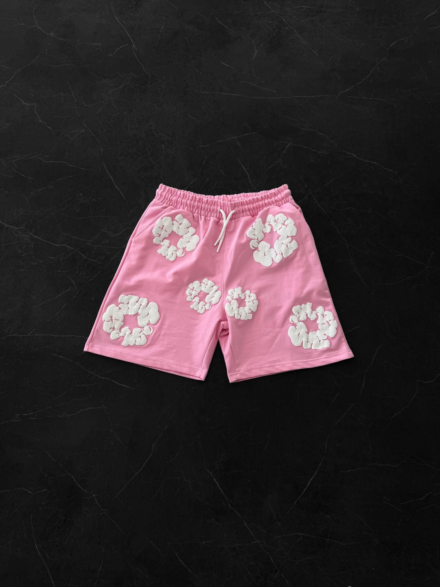 DENİM TEARS ŞORT PEMBE