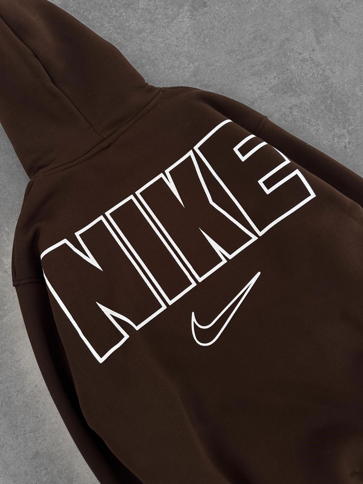 NK KALIN PUNTO 3 İPLİK KAPÜŞONLU SWEAT KAHVE