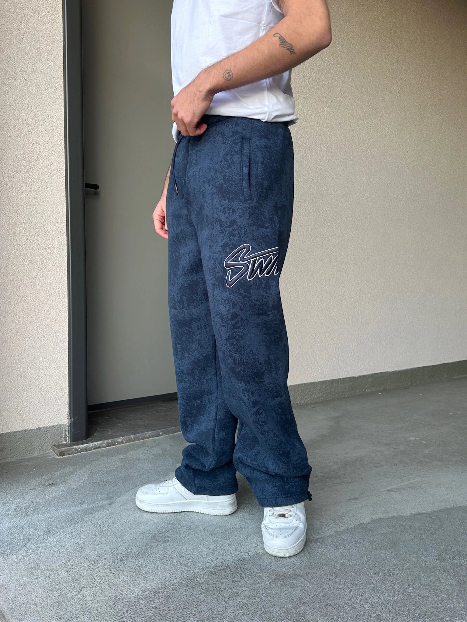 ÖZEL SERİ YIKAMALI STW PAÇA AYARLANABİLİR BAGGY EŞOFMAN ALTI LACİ
