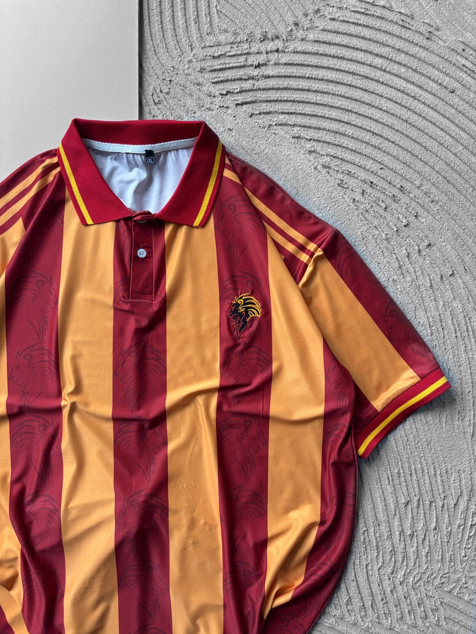 POLO YAKA FORMA KUMAŞ TARAFTAR DİJİTAL BASKI OVERSİZE TSHİRT GS