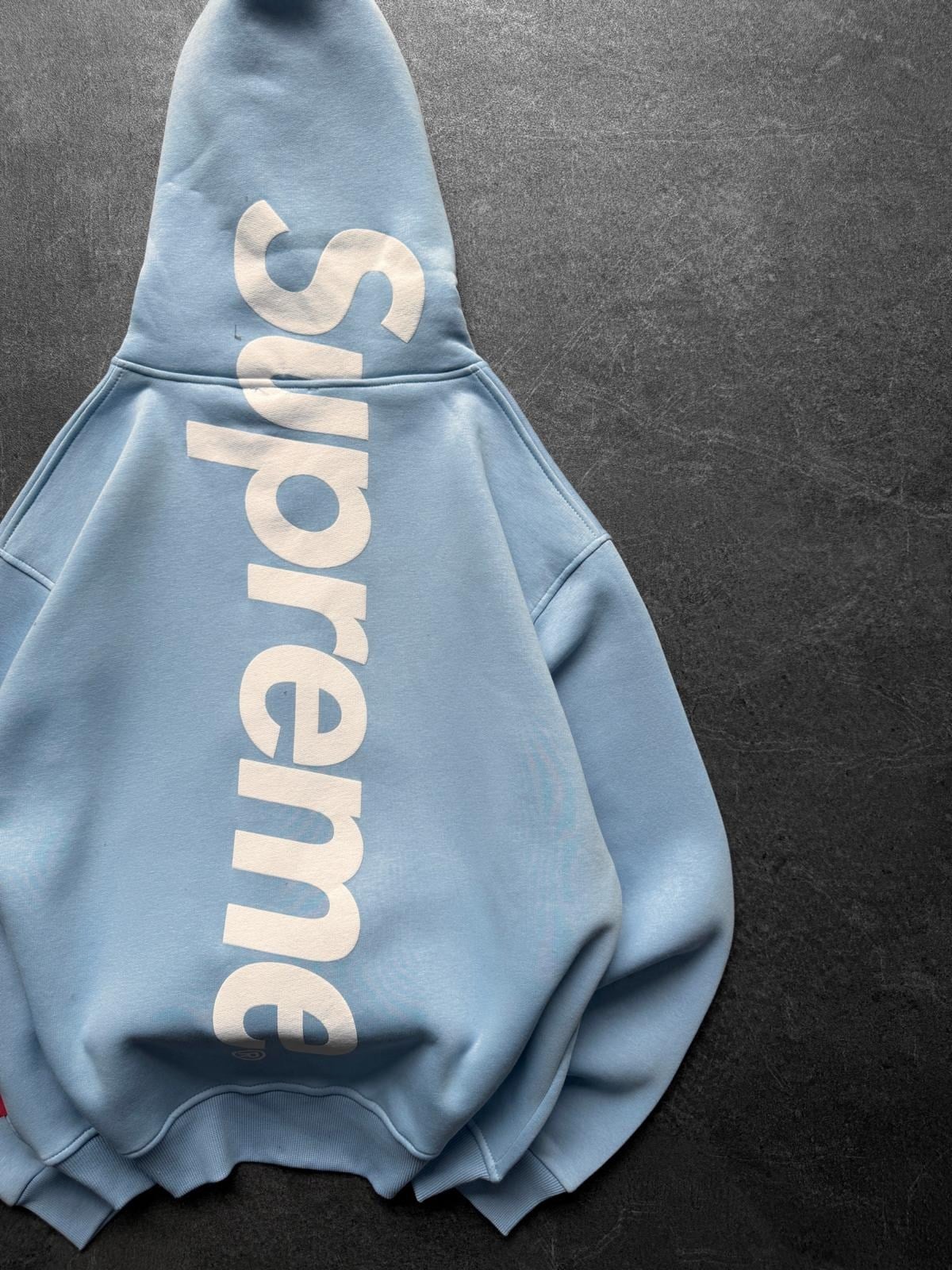 SIRT FUL SUP 3 İPLİK PAMUKLU KUMAŞ HIRKA BEBEMAVİ