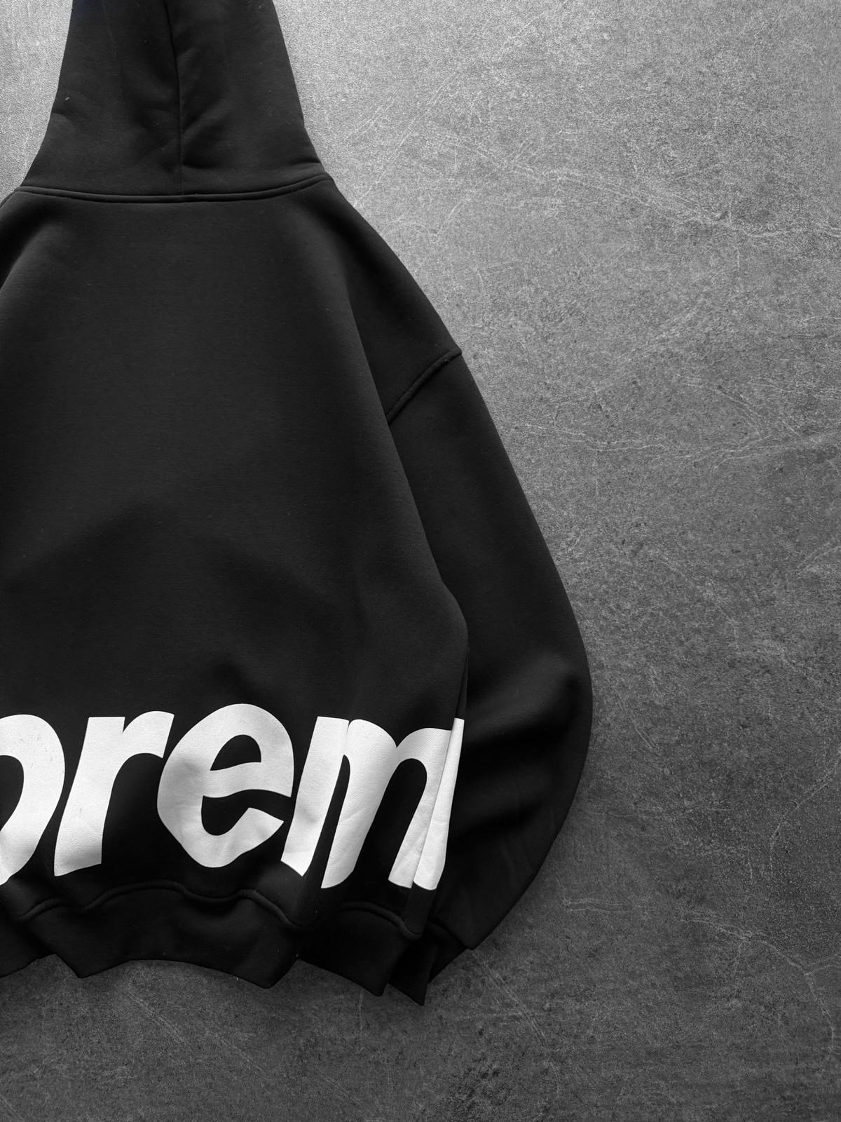SUPREM OVERSİZE HIRKA SİYAH