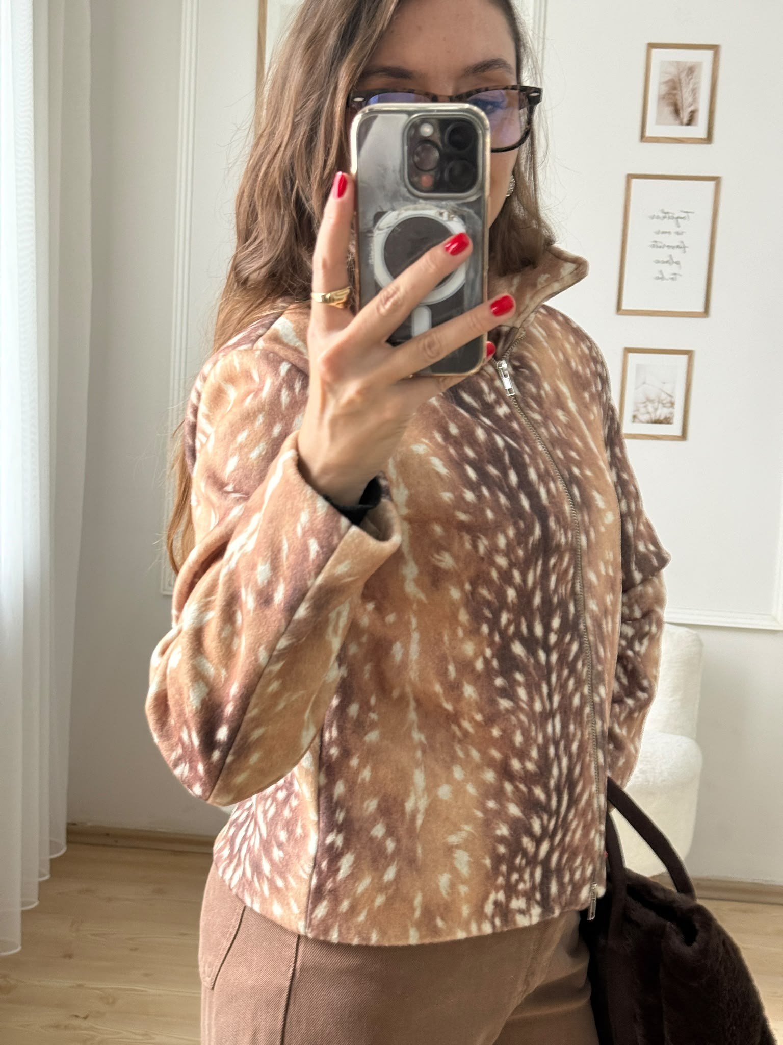 Bambi Desenli Ceket