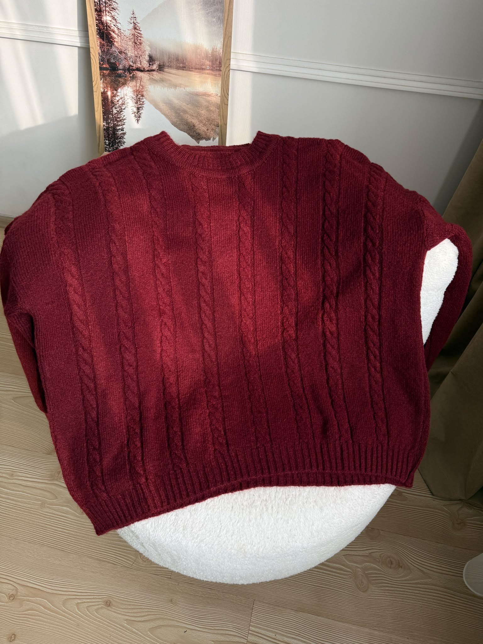 Bordo Örgü Takım 