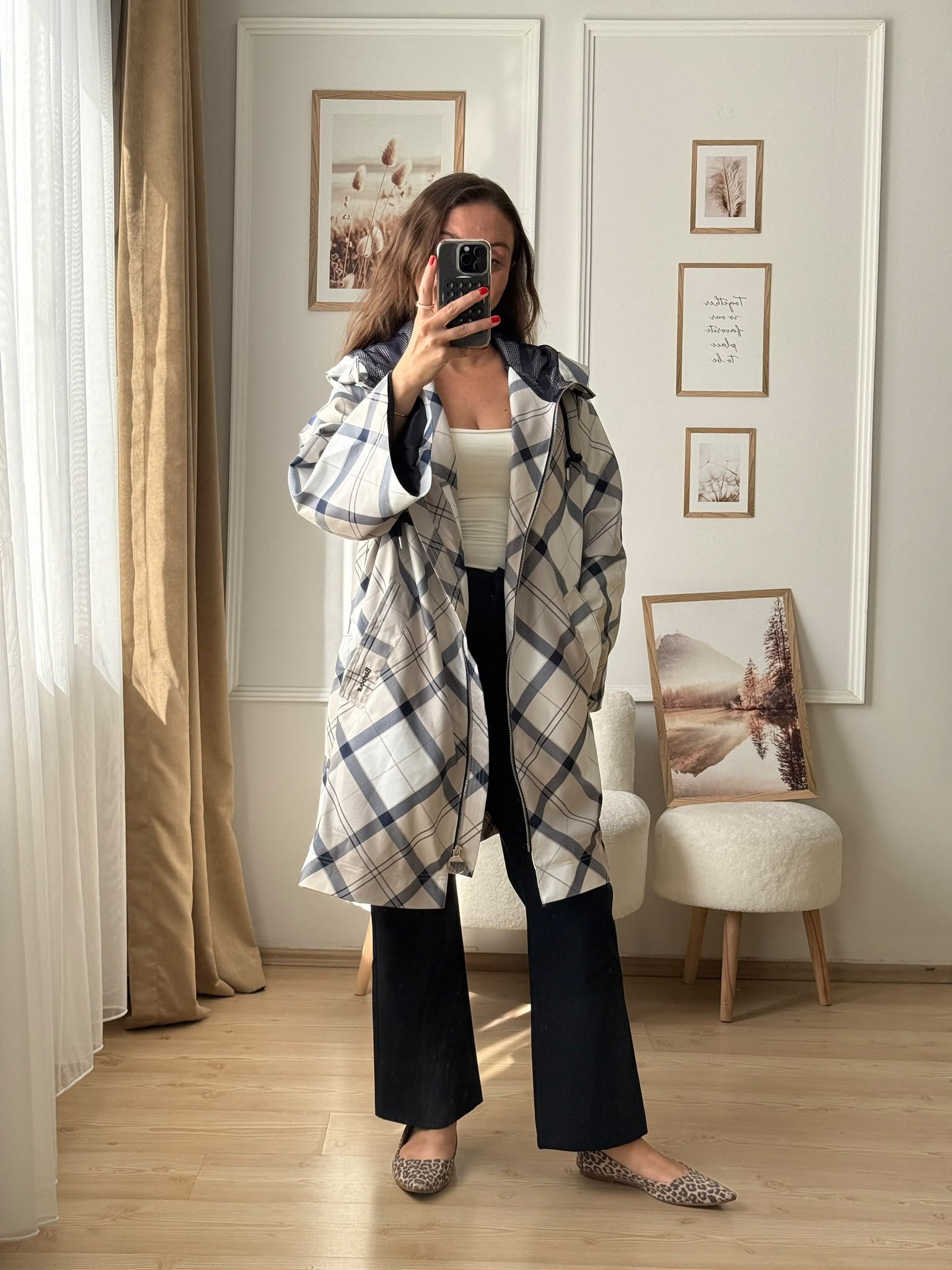 Kinsale Tartan Showerproof Ceket