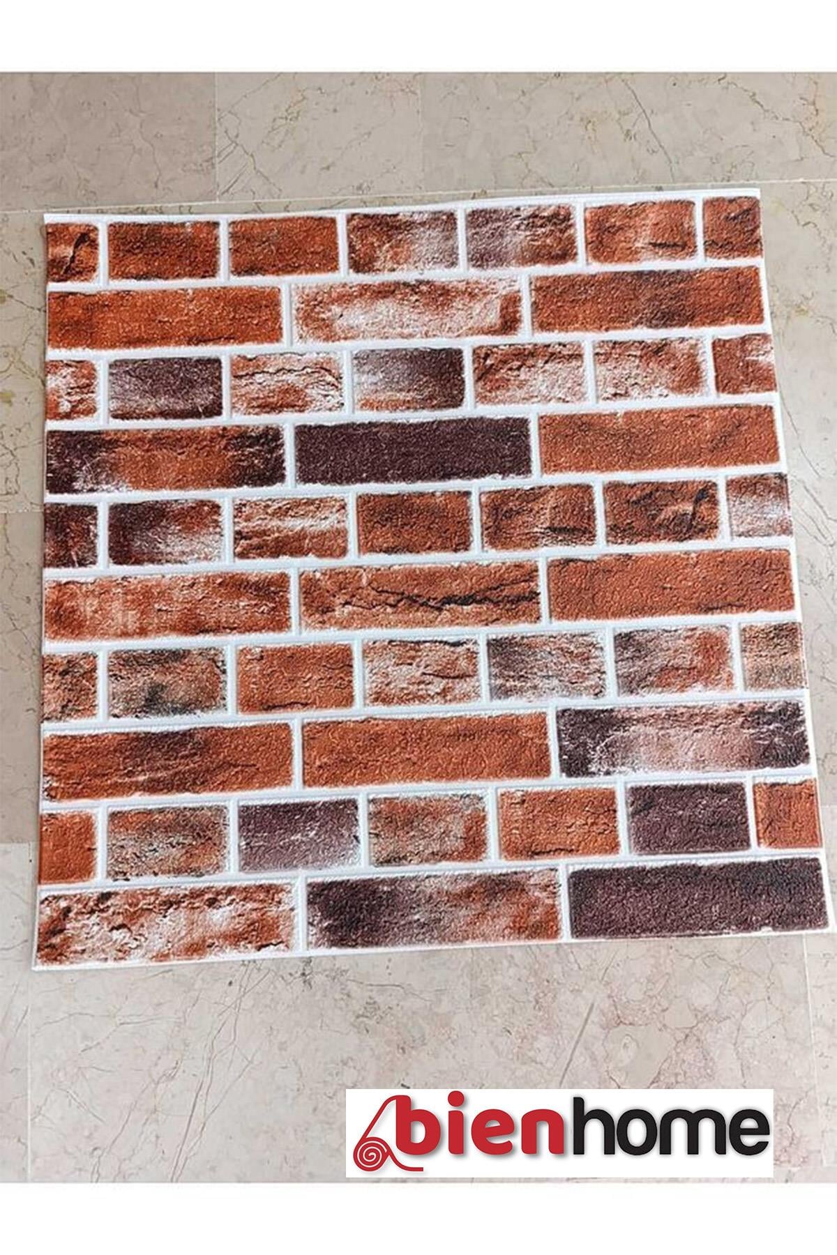 70x70 Cm 0,50M² Kırmızı 3d Kendinden Yapışkanlı Esnek Duvar Kağıdı Kaplama Paneli Köpük -5015