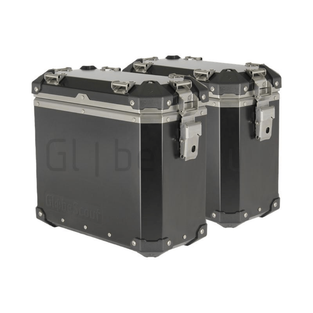 GlobeScout Aluminyum Yan Çanta Seti 2x35L