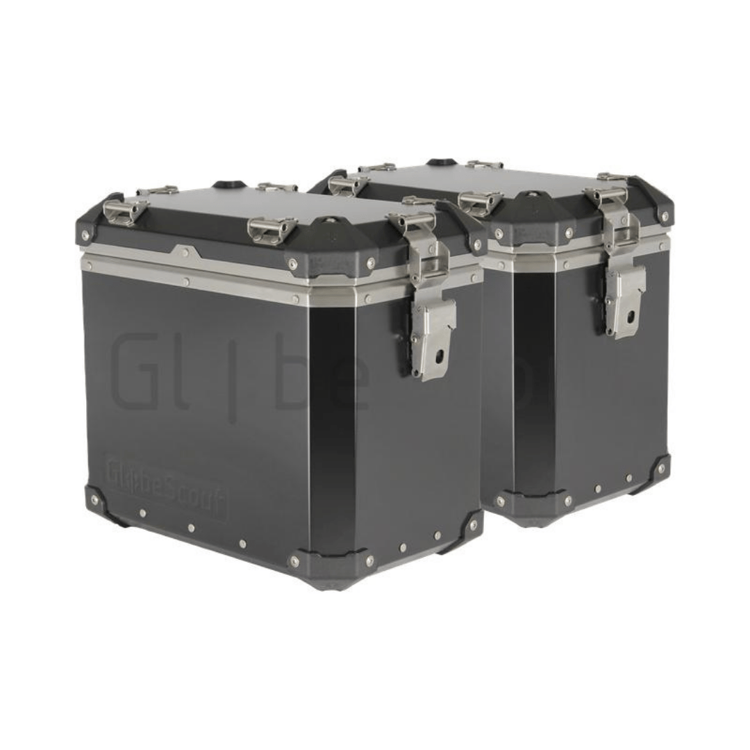 GlobeScout Aluminyum Yan Çanta Seti 2x45L