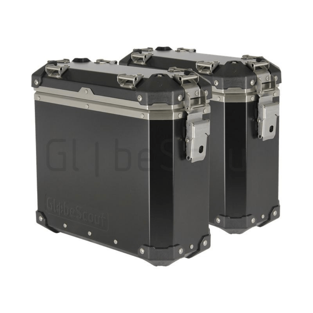 GlobeScout Aluminyum Yan Çanta Seti 2x28L
