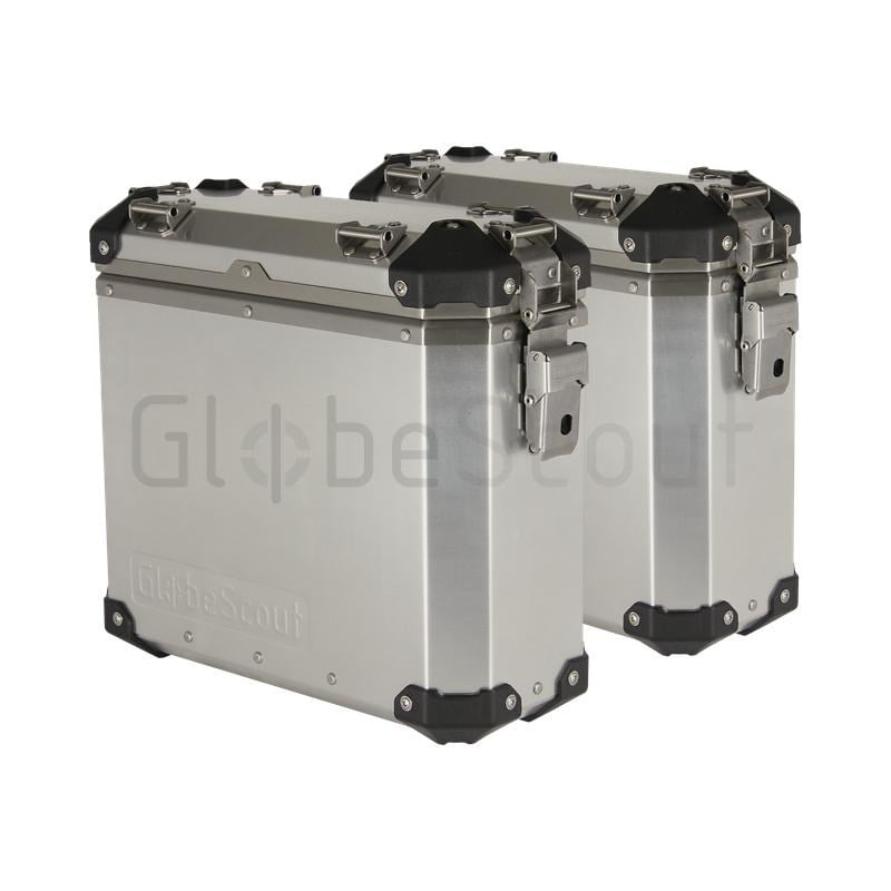 GlobeScout Aluminyum Yan Çanta Seti 2x28L
